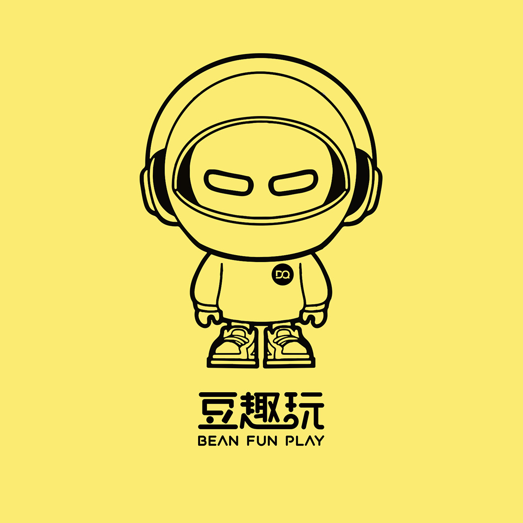 豆趣玩品牌形象VI设计，SI设计，IP设计